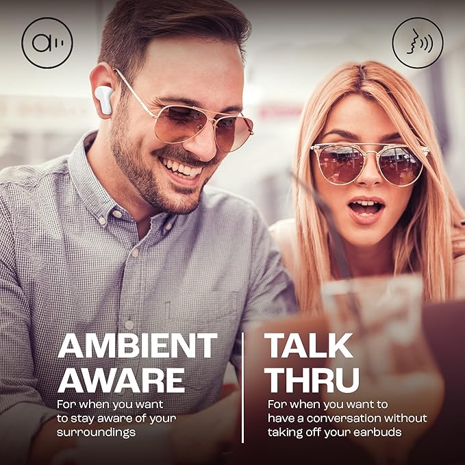JBL Wave Beam 2, Wireless Noise Cancelling Bluetooth Earbuds